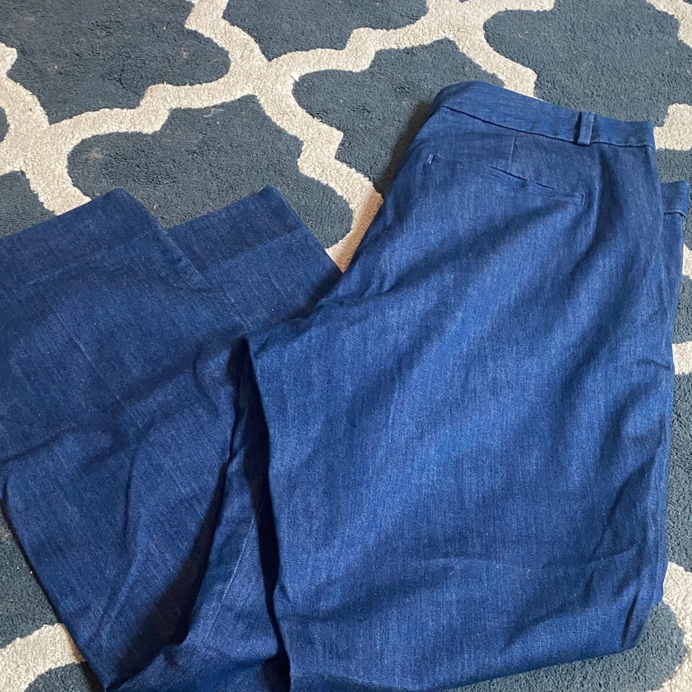 Banana Republic Women's Boot Cut Jeans - Dark Blue